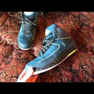 100% Authentic Air Jordan Retro 2 “Nightshade”